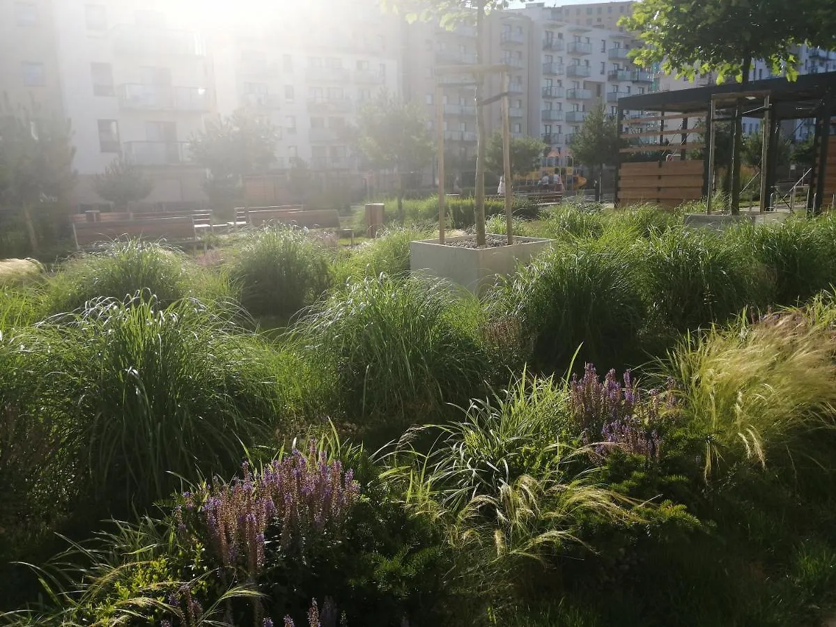 Lägenhet Apartament Gdansk Letnica Polen